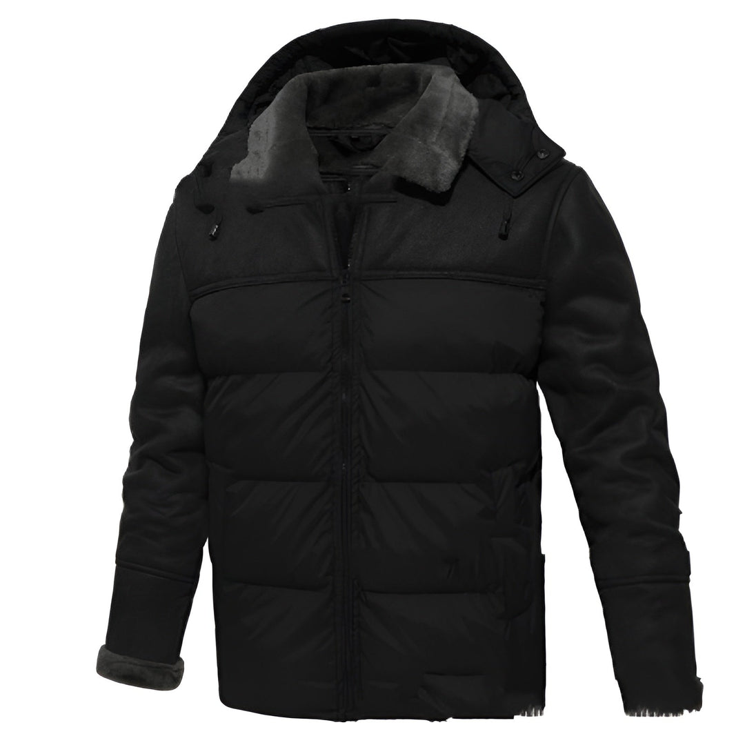 Drune | Kapuzenpullover mit Plüschkapuze für Herren