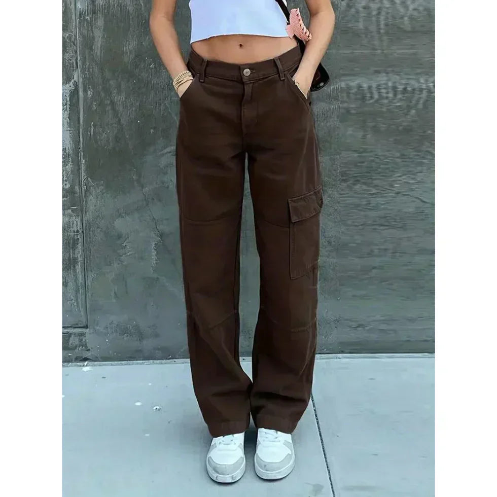 Drune | Trendige Cargohose Damen für Lässige Outfits und Komfort