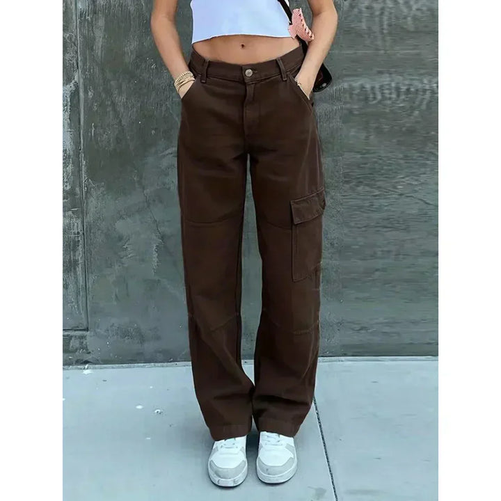 Drune | Trendige Cargohose Damen für Lässige Outfits und Komfort