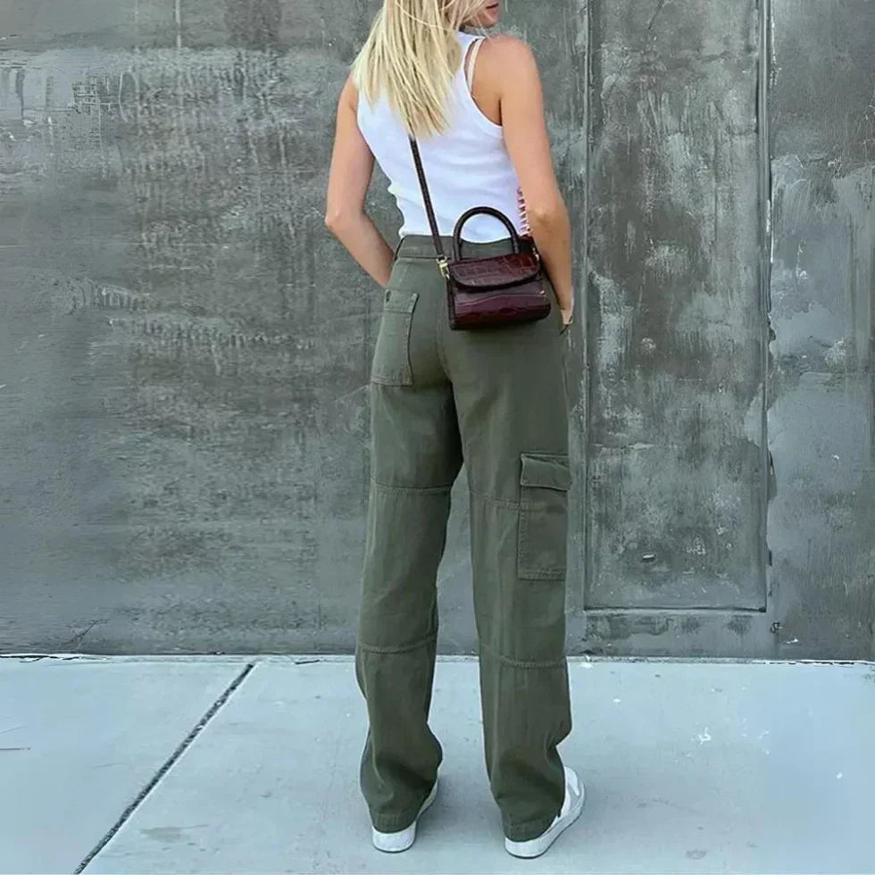 Drune | Trendige Cargohose Damen für Lässige Outfits und Komfort