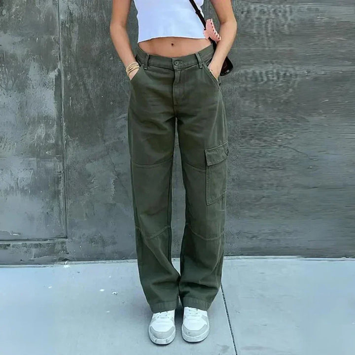 Drune | Trendige Cargohose Damen für Lässige Outfits und Komfort