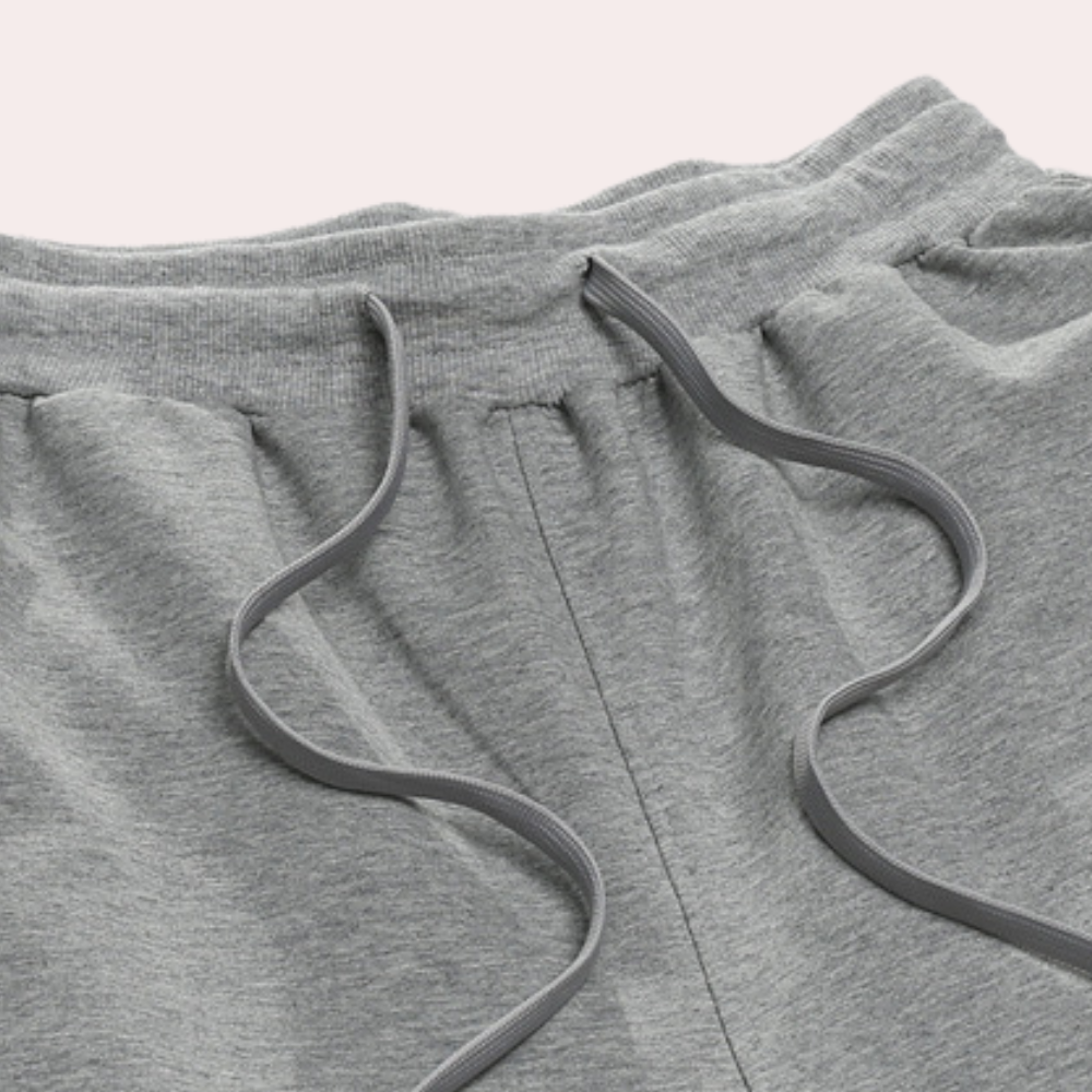 Drune | Jogginghose mit Tunnelzug - Bequeme Freizeithose mit geradem Bein und elastischem Bund für Alltag & Sport