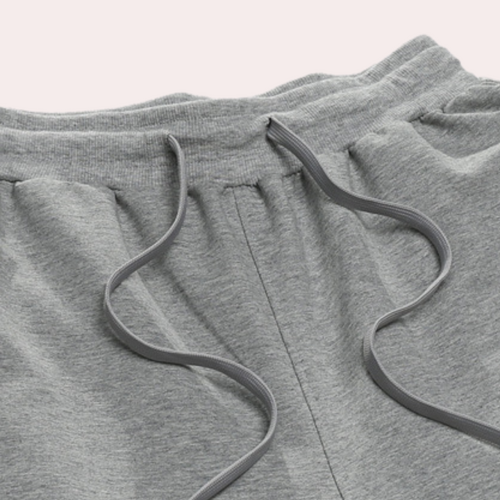 Drune | Jogginghose mit Tunnelzug - Bequeme Freizeithose mit geradem Bein und elastischem Bund für Alltag & Sport