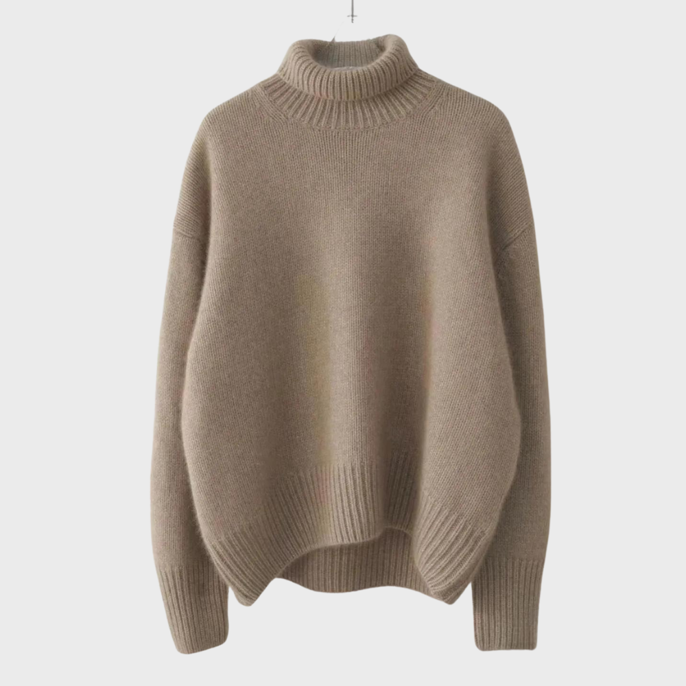 Drune | Übergroßer Minimalistischer Rollkragenpullover