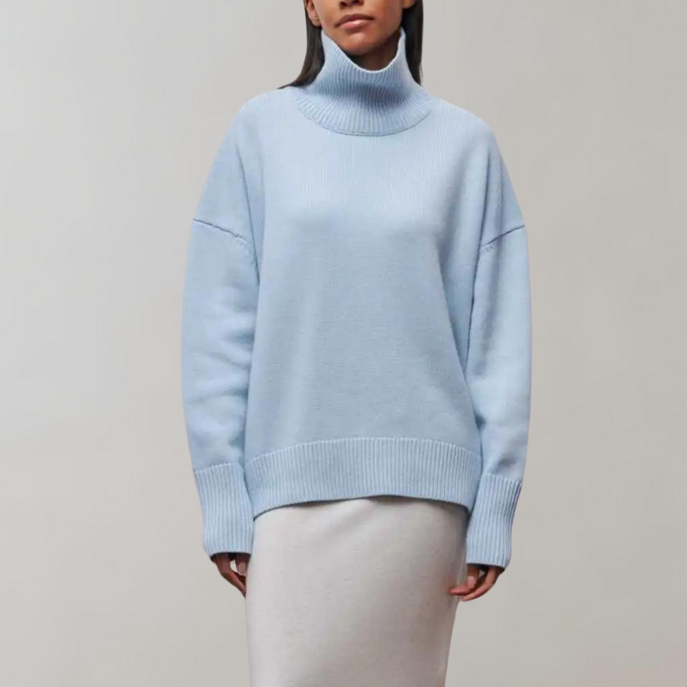 Drune | Ärmelloser High-Neck Pullover zum Layering