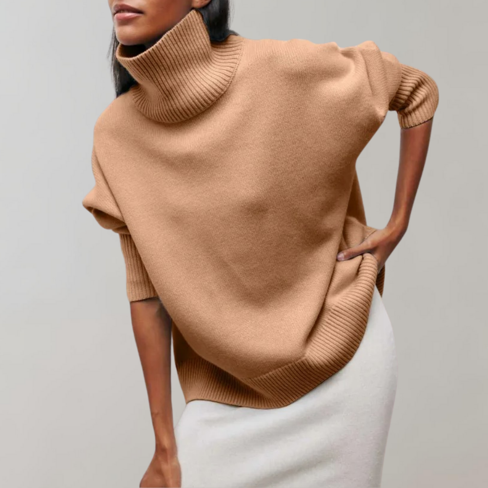 Drune | Ärmelloser High-Neck Pullover zum Layering