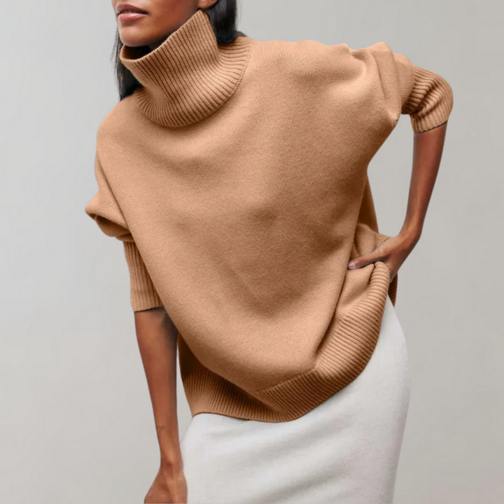 Drune | Ärmelloser High-Neck Pullover zum Layering