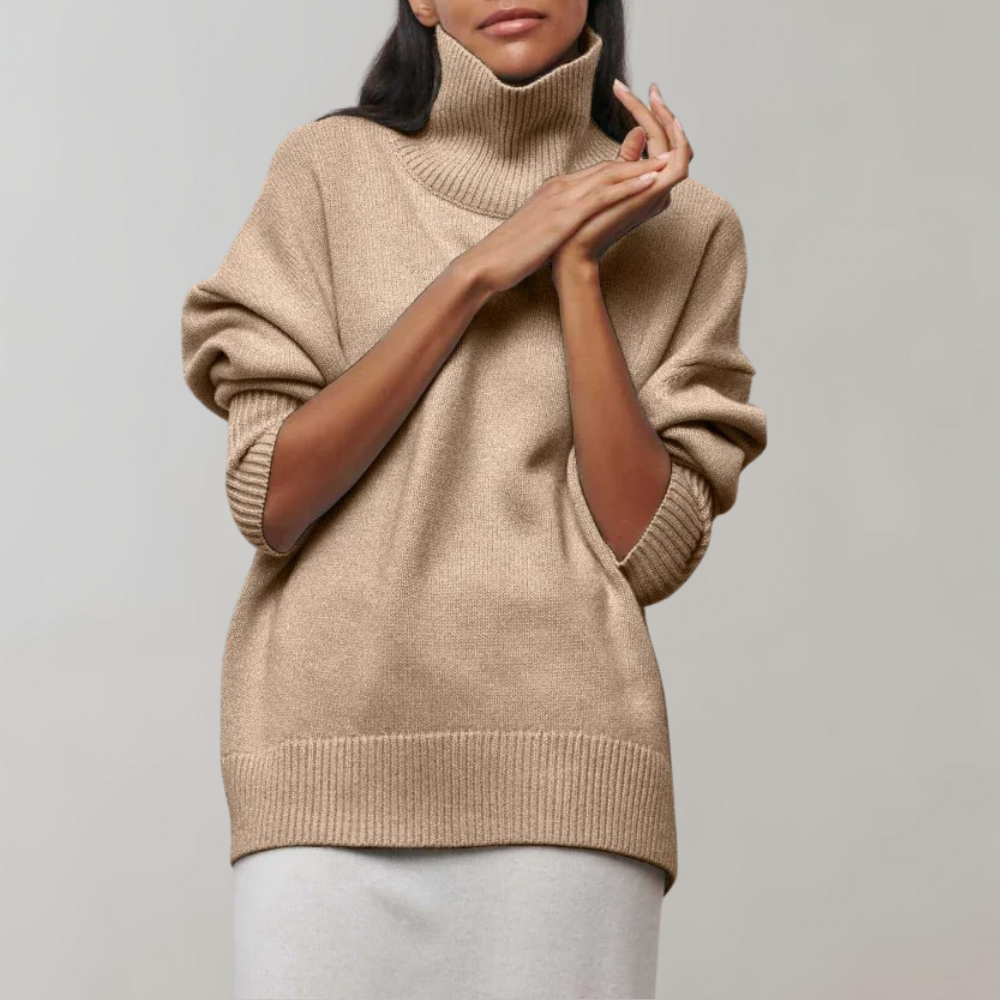 Drune | Ärmelloser High-Neck Pullover zum Layering