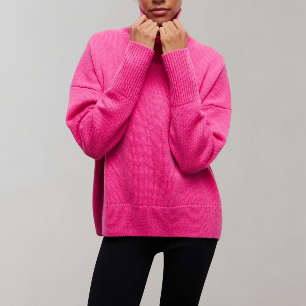 Drune | Ärmelloser High-Neck Pullover zum Layering