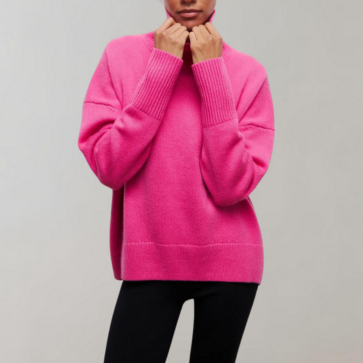 Drune | Ärmelloser High-Neck Pullover zum Layering