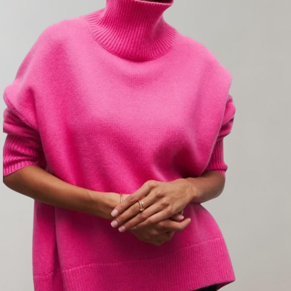 Drune | Ärmelloser High-Neck Pullover zum Layering