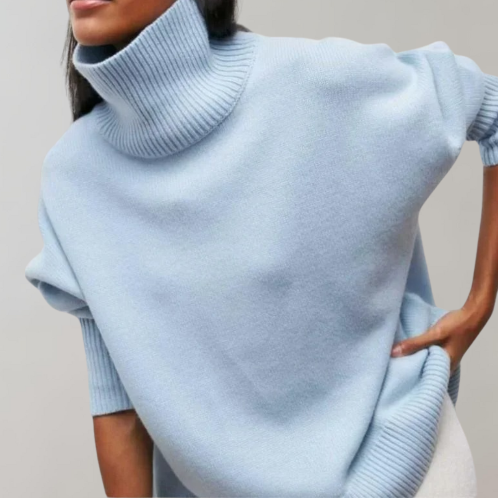 Drune | Ärmelloser High-Neck Pullover zum Layering