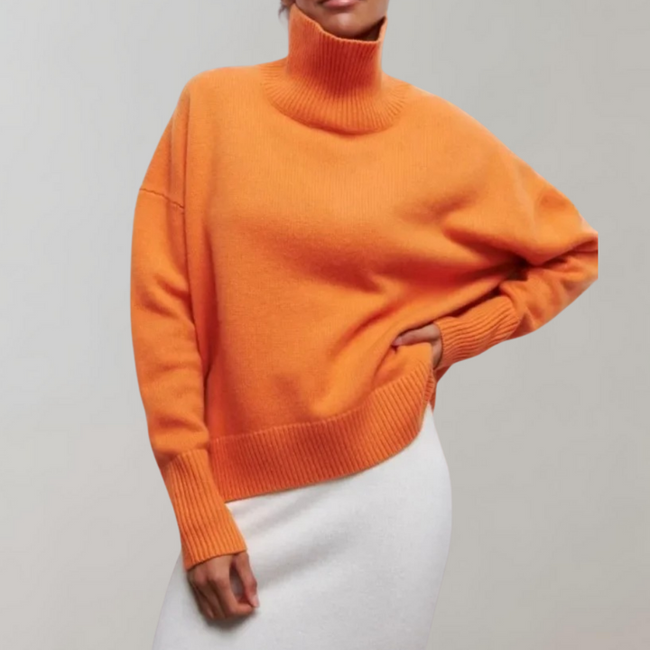 Drune | Ärmelloser High-Neck Pullover zum Layering
