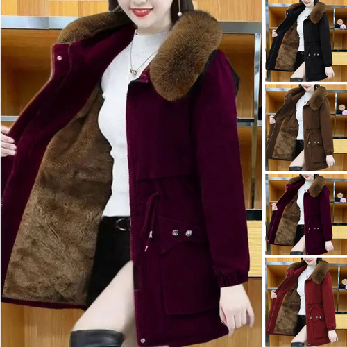 Drune | Lässiger Winterparka Mit Veganfell Für Damen - Ideal für den Winter