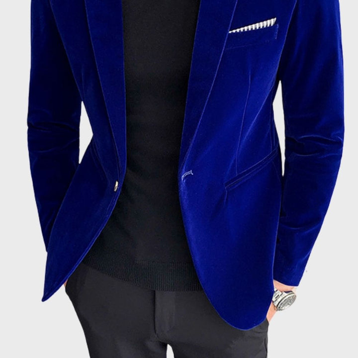 Drune | stilvoller Samt-Blazer für Männer