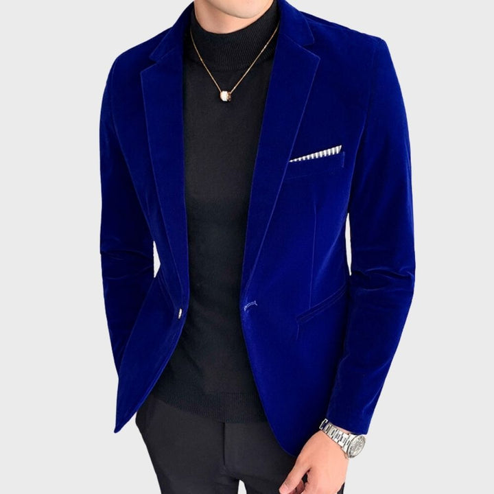 Drune | stilvoller Samt-Blazer für Männer
