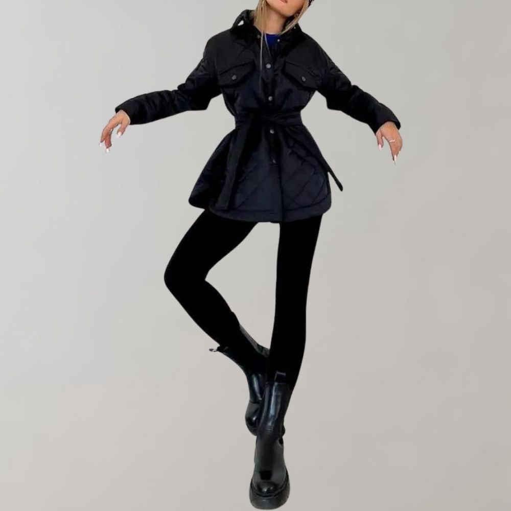 Drune | Stilvolle lange Herbstjacke für Frauen