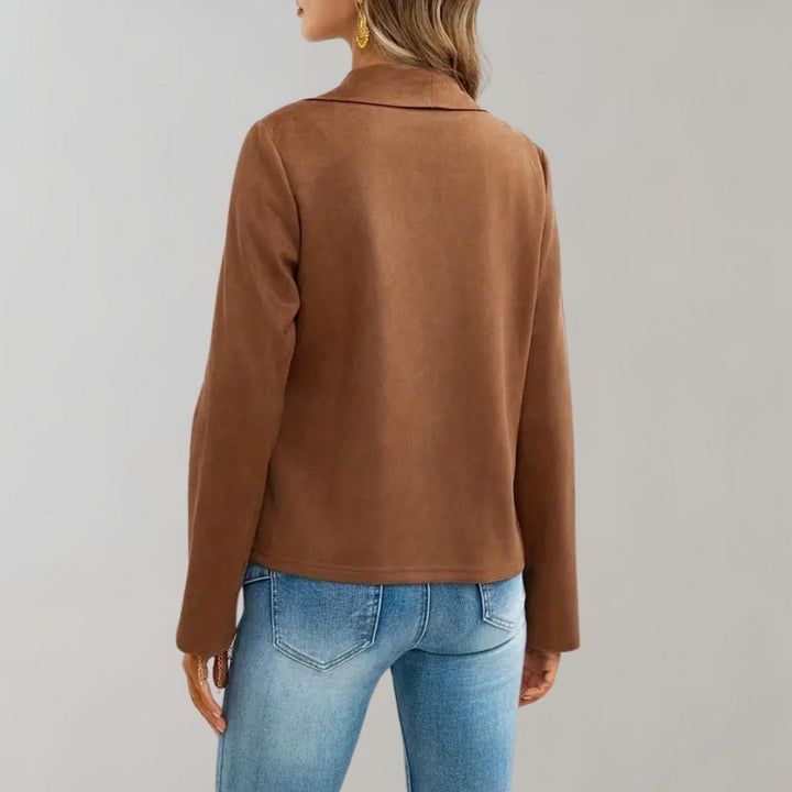Drune | Stilvolle Wildlederjacke für Frauen, perfekt für den Herbst