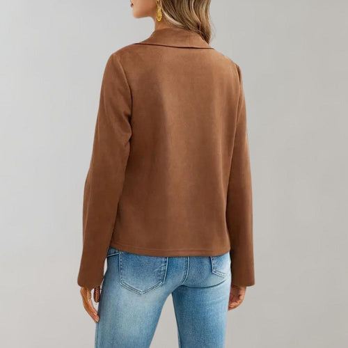 Drune | Stilvolle Wildlederjacke für Frauen, perfekt für den Herbst