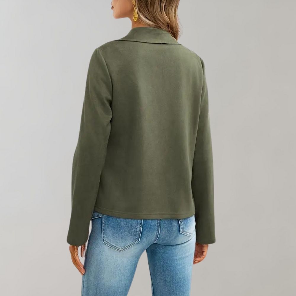 Drune | Stilvolle Wildlederjacke für Frauen, perfekt für den Herbst