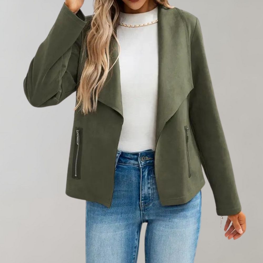 Drune | Weiche Wildlederjacke Leicht und Stilvoll Zeitloses Design