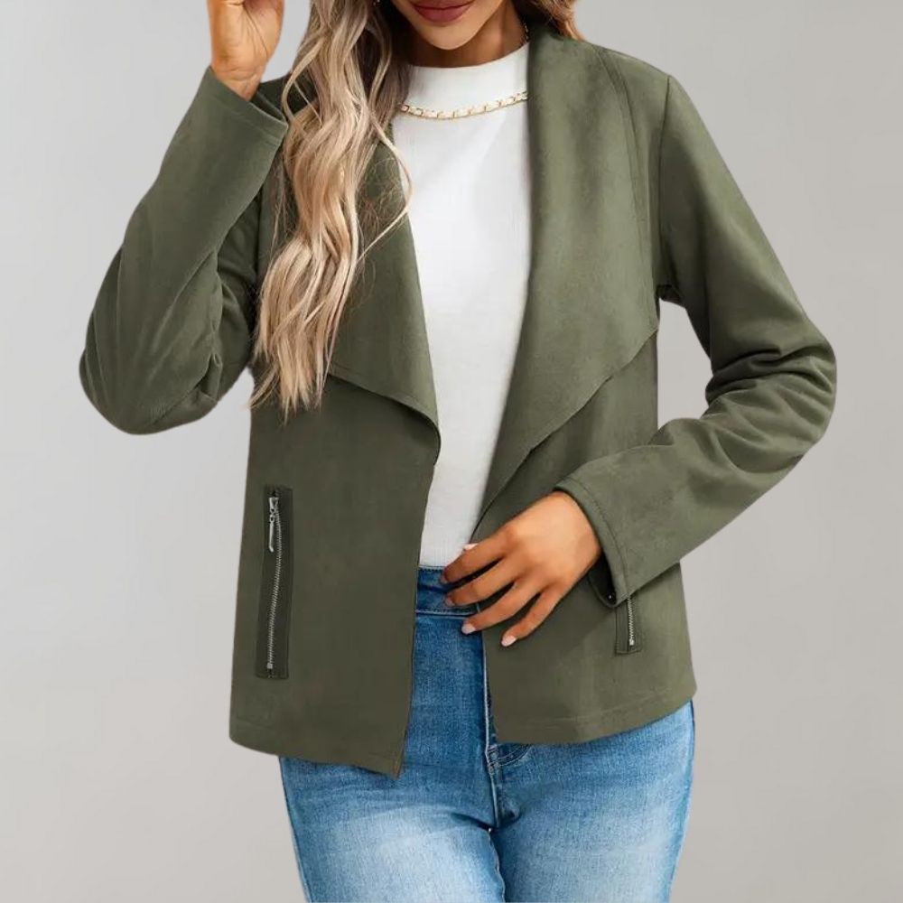Drune | Stilvolle Wildlederjacke für Frauen, perfekt für den Herbst