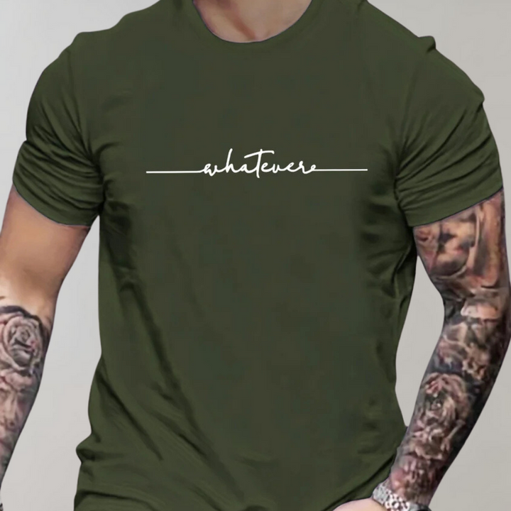 Drune | Herren T-Shirt mit Rundhalsausschnitt