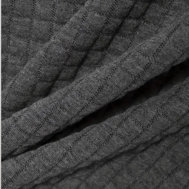 Drune - Texturiertes Poloshirt