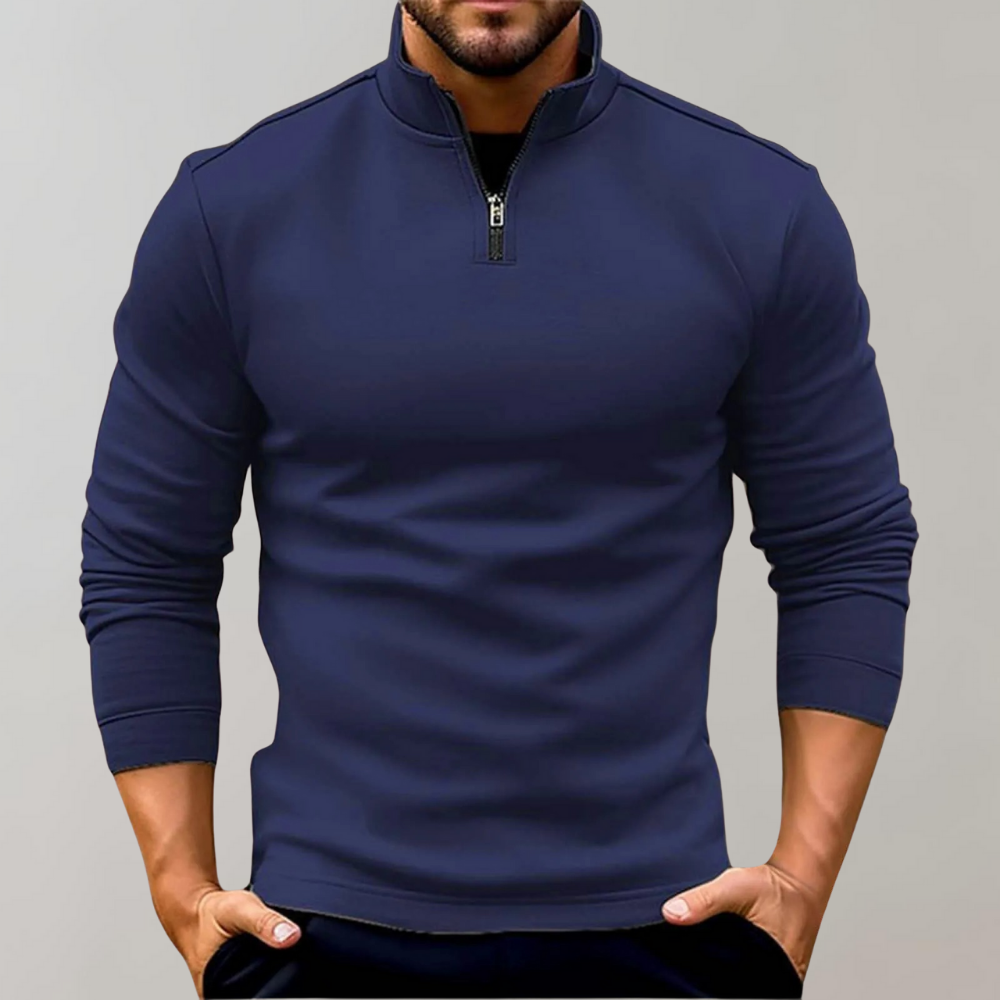 Drune | Herrenpullover mit Reißverschluss