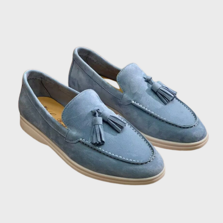 Drune | Bequem Rutschfest Flaches Wildleder Shoes