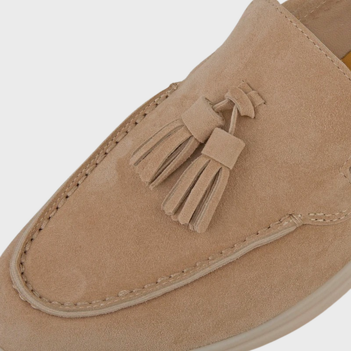Drune | Bequem Rutschfest Flaches Wildleder Shoes