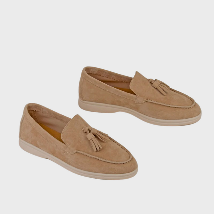 Drune | Bequem Rutschfest Flaches Wildleder Shoes