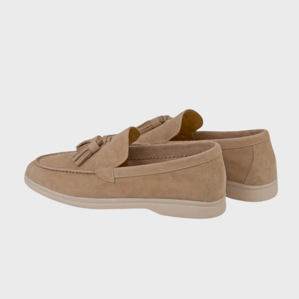 Drune | Bequem Rutschfest Flaches Wildleder Shoes