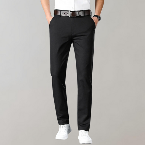 Drune | Chinos Slim Fit Baumwollmischung Flache Front Business Lässig Stil