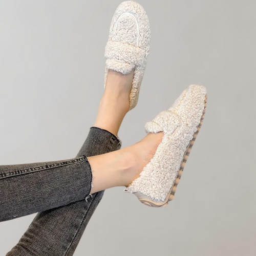 Drune |  Weicher Plüsch-Slipper für Damen