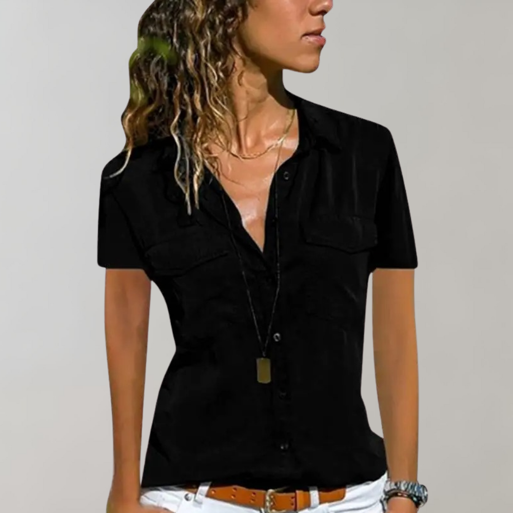 Drune | Kurzarmige Bluse für Frauen