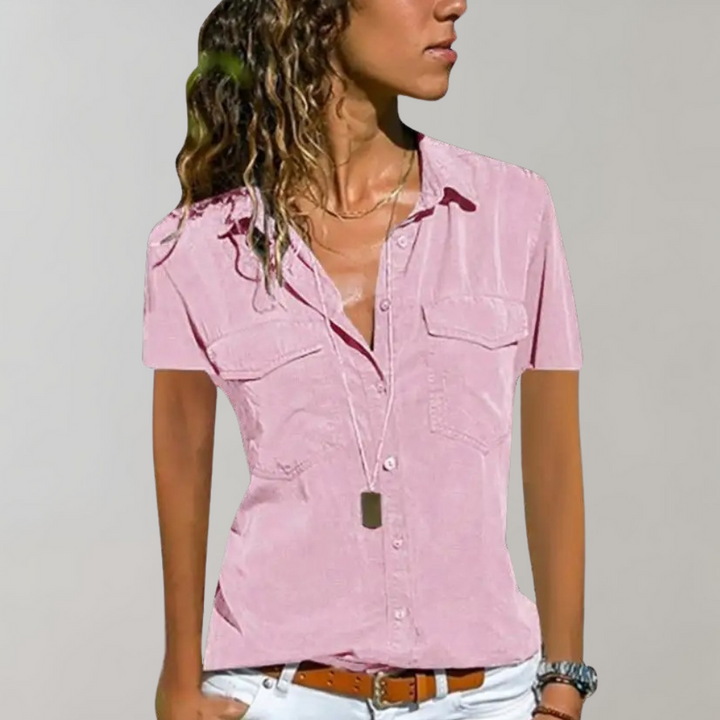 Drune | Kurzarmige Bluse für Frauen