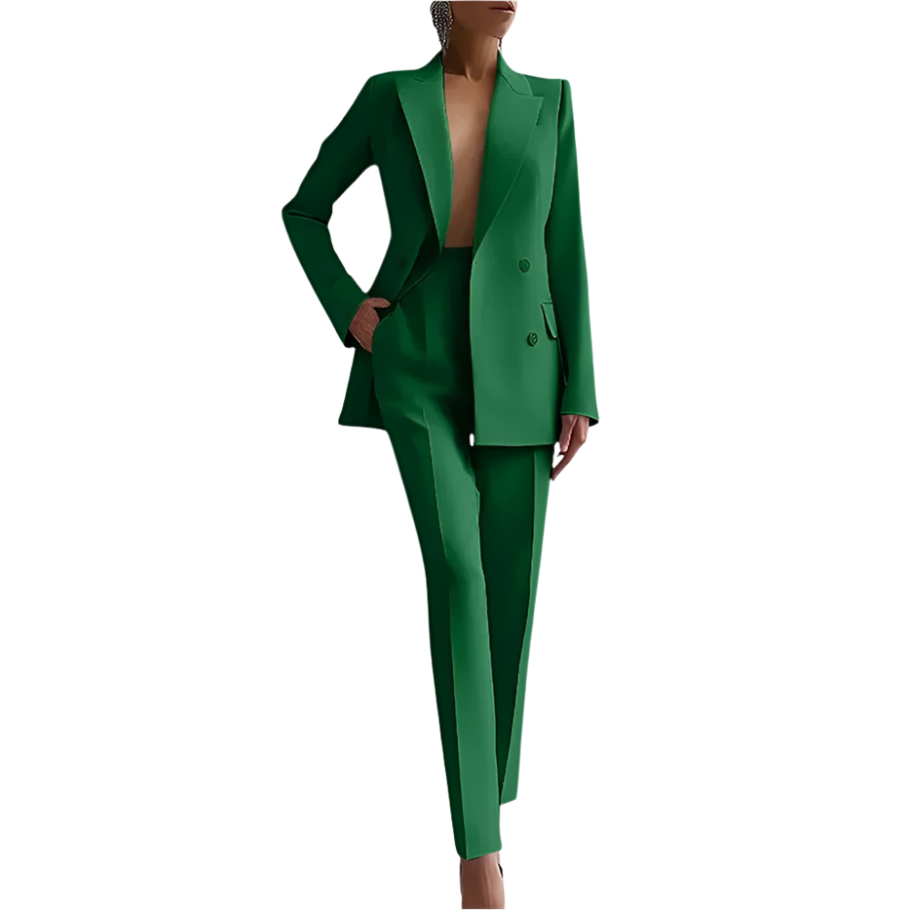 Drune | Elegantes Doppelreiher Kostüm für Damen