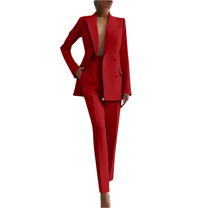 Drune | Elegantes Doppelreiher Kostüm für Damen