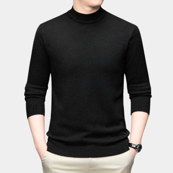 Drune | Roter Herrenpullover