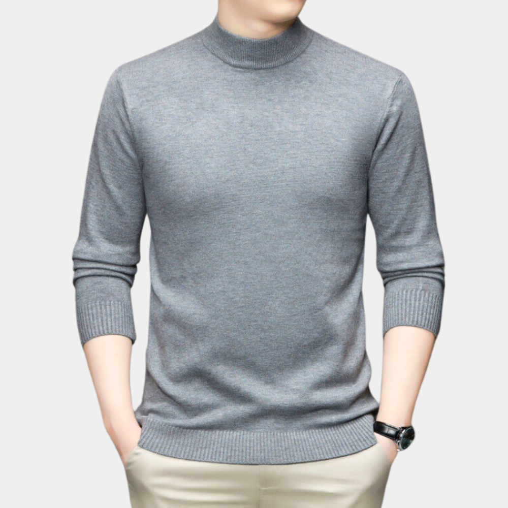 Drune | Roter Herrenpullover