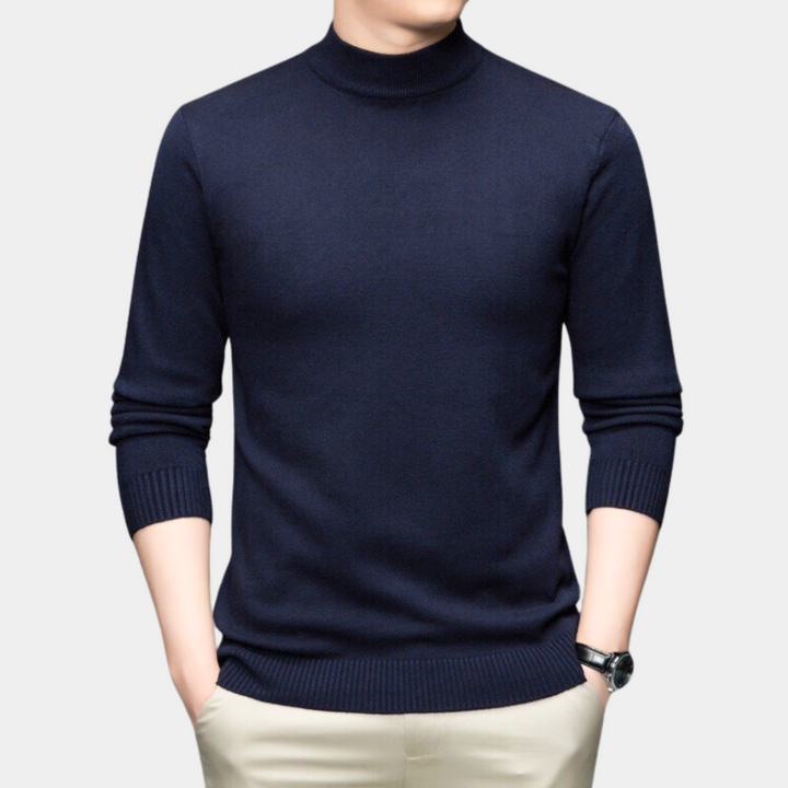 Drune | Roter Herrenpullover