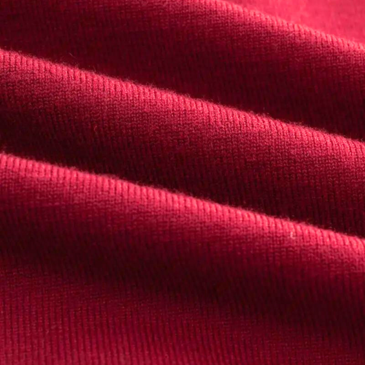 Drune | Roter Herrenpullover