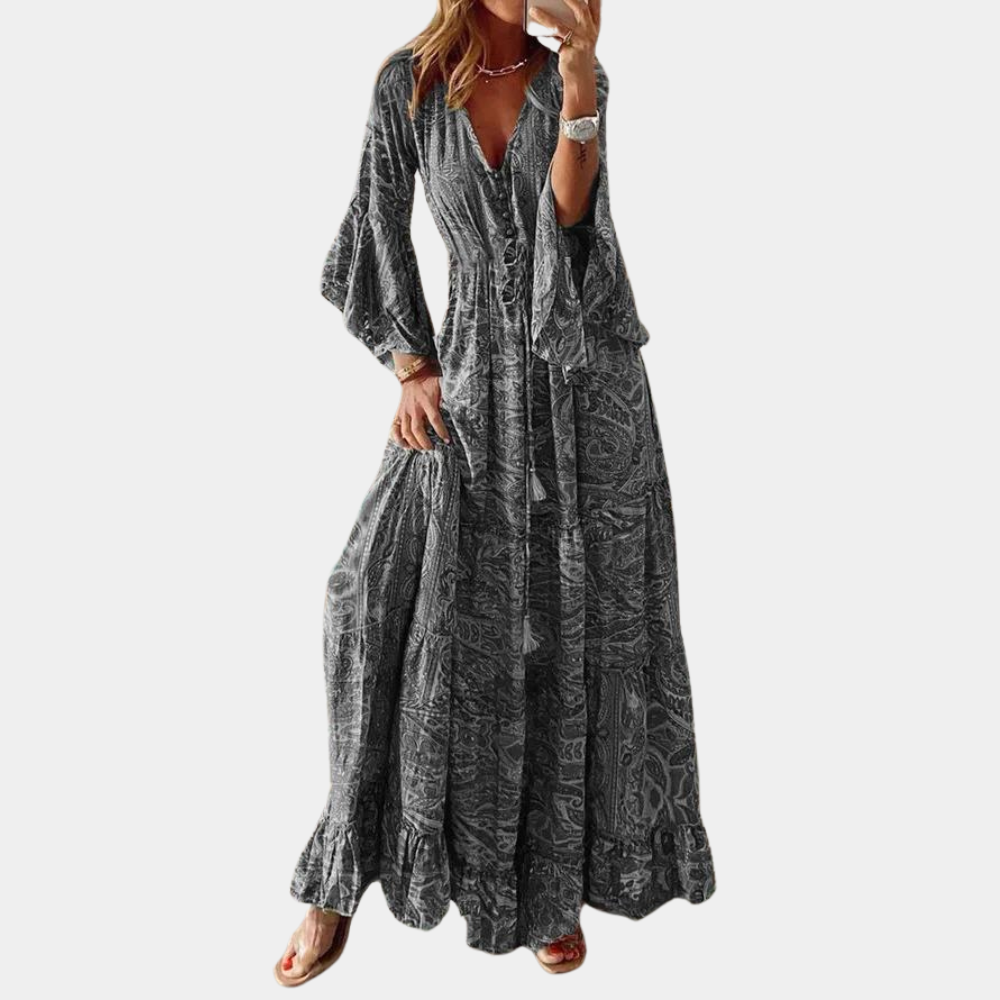Drune | Boho Lange Kleid Für Frauen