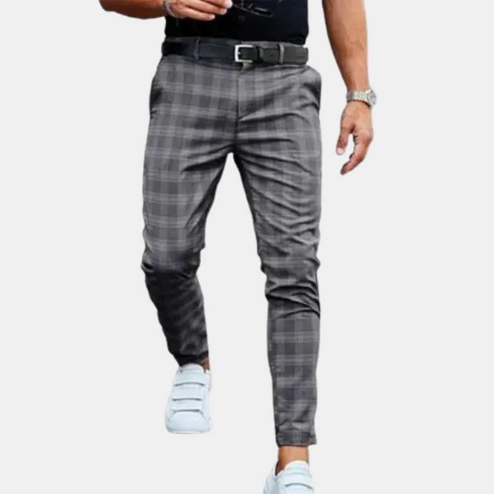 Drune | Slim Fit Chinohose für Herren - Elegante Freizeithose mit Stretch