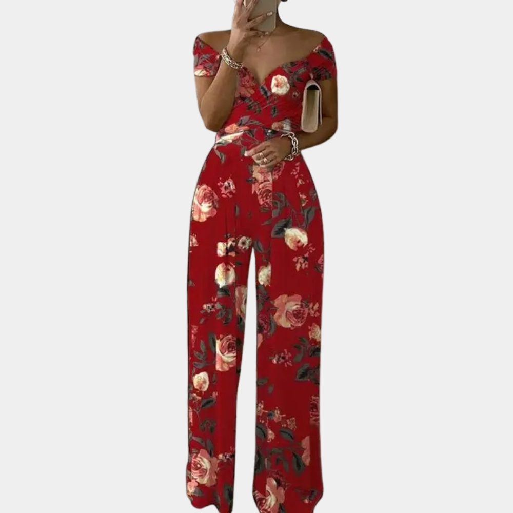 Drune | Stilvoller Off-Shoulder Jumpsuit Für Frauen