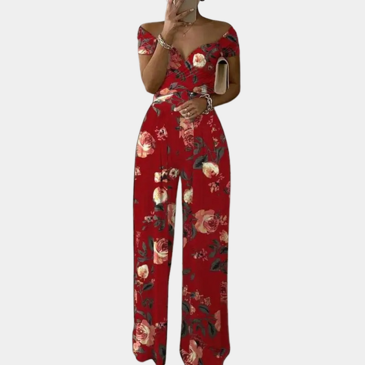 Drune | Stilvoller Off-Shoulder Jumpsuit Für Frauen
