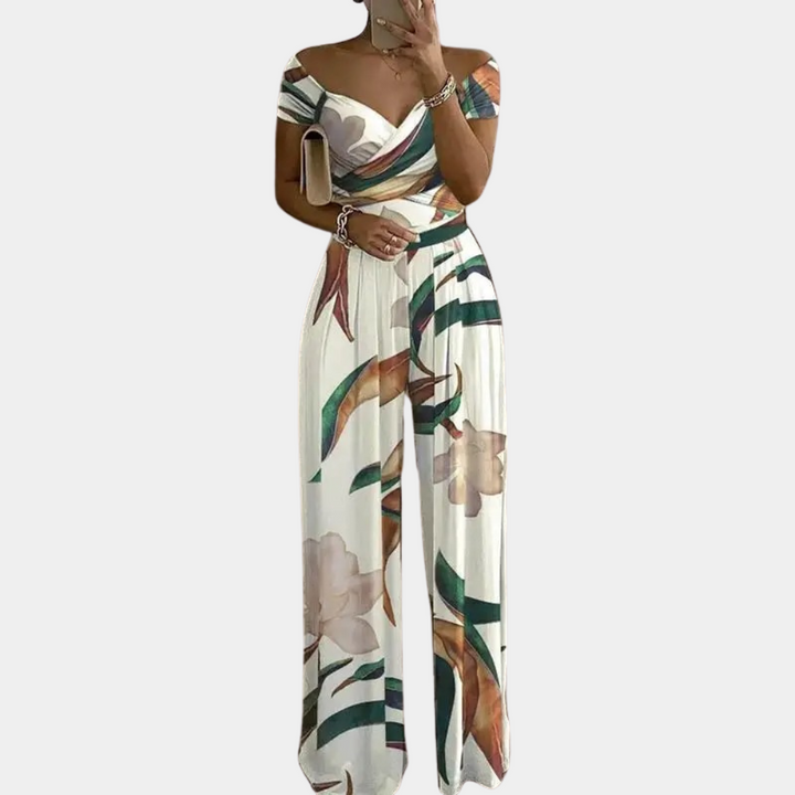 Drune | Stilvoller Off-Shoulder Jumpsuit Für Frauen