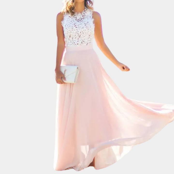Drune | Elegantes Damenkleid Mit Spitze