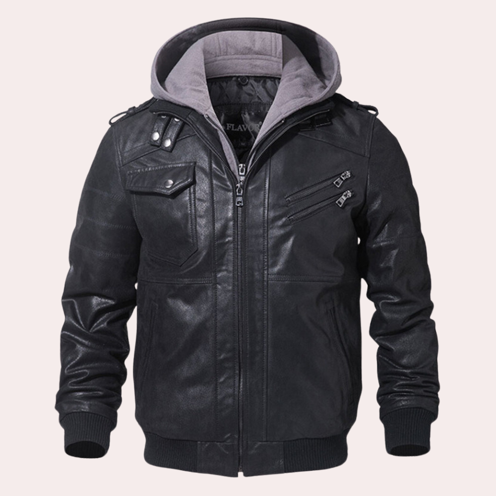 Drune | Stilvolle Herrenjacke mit Kapuze